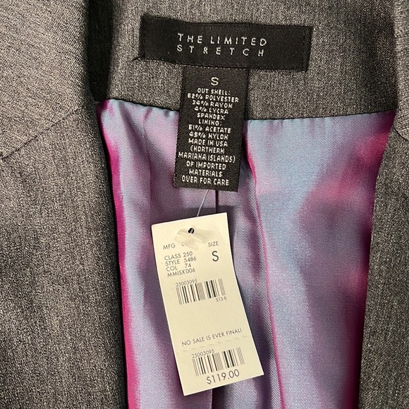 The Limited Gray Mini Skirt Suit - NWT - Picture 5 of 8